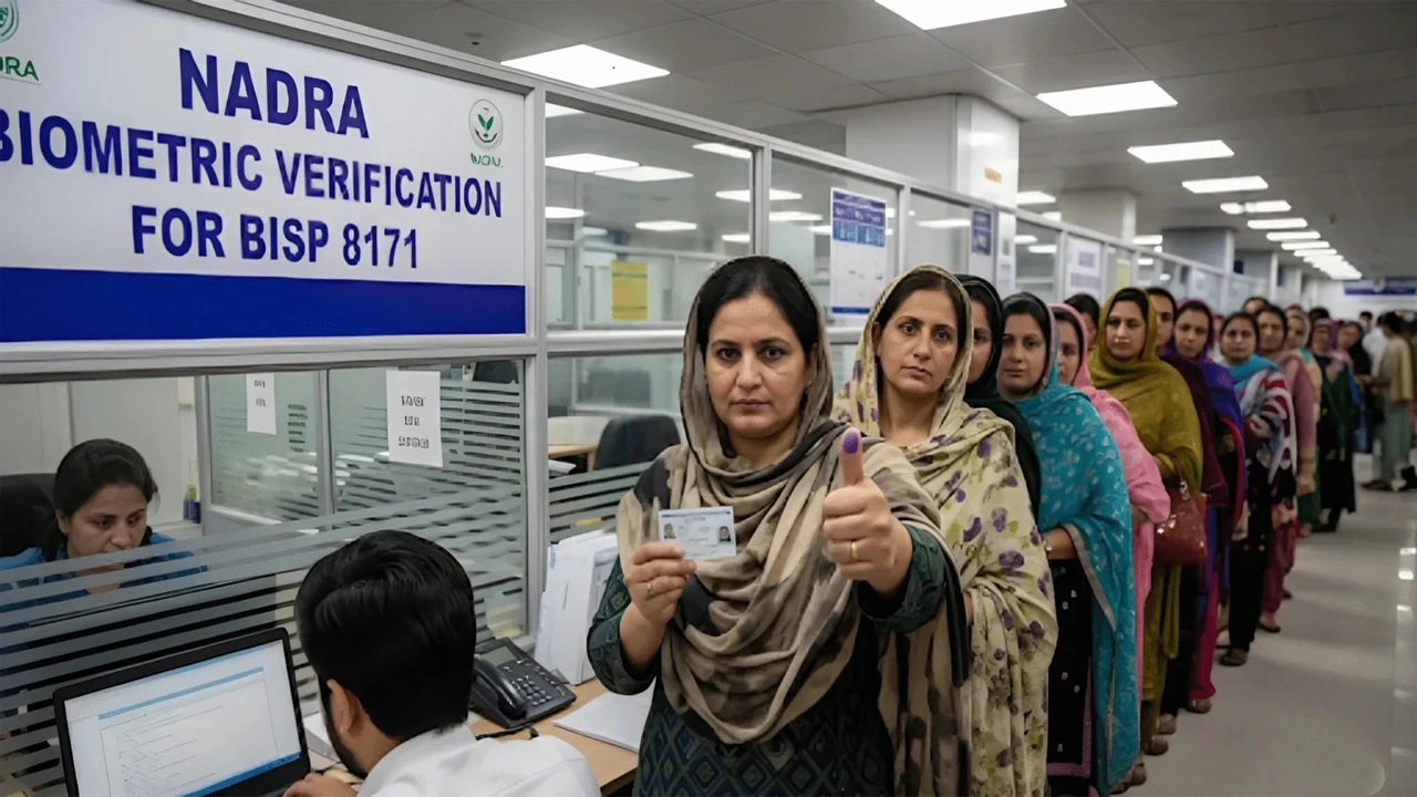 NADRA Biometric Verification for BISP 8171 Payment