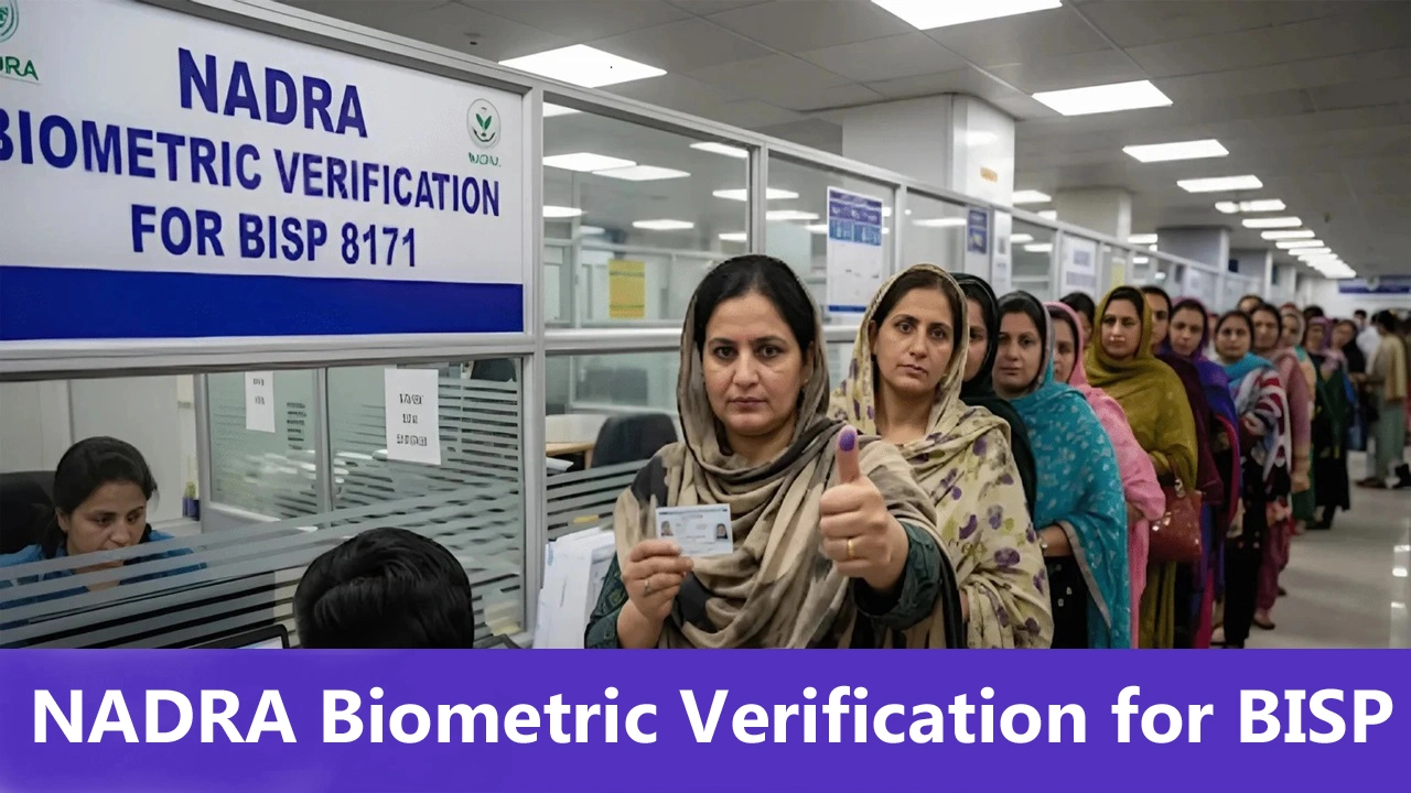NADRA Biometric Verification for BISP